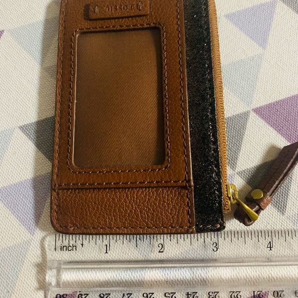 Fossil Small ID Zip Wallet - Picture 10 of 10
